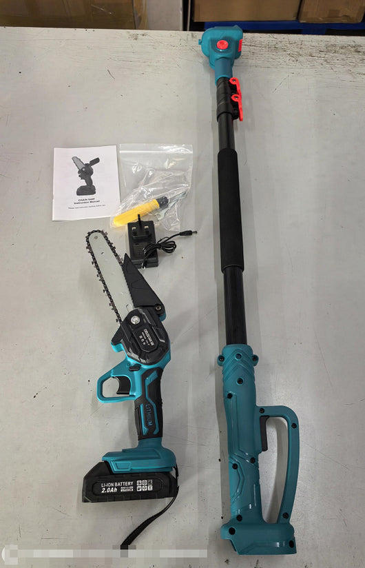 Motosierra Eléctrica Recargable de Batería Litio para Jardín - Image 7