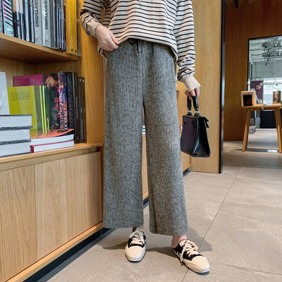 Conjunto de Lactancia Tejido Dos Piezas con Pantalón Ancho - Image 12