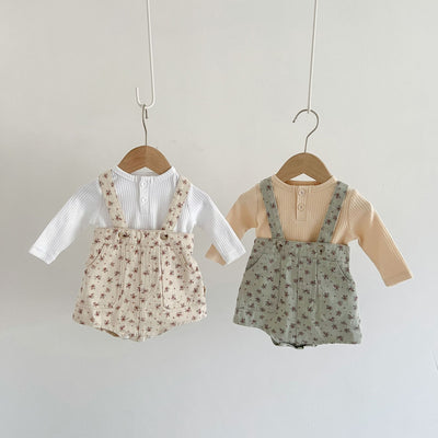 Overol Infantil de Mezclilla Suave Lavada Estilo Otoño - Image 6