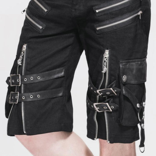 Pantalones Cargo Steampunk Holgados Talla Grande para Hombre - Image 2