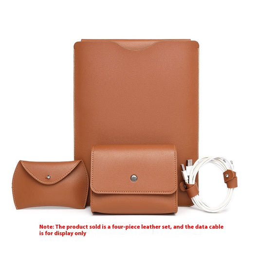 Bolsa Portafolios de Cuero con Cierre Seguro para Notebooks - Image 6