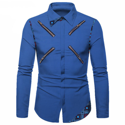 Camisa Casual de Algodón Poliéster para Jóvenes - Cuello Solapa Blanco Clásico - Image 26