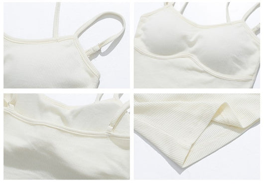 Conjunto Hot Girl: Camisola con Tirantes Finos + Cardigan Largo de Manga Larga - Image 17