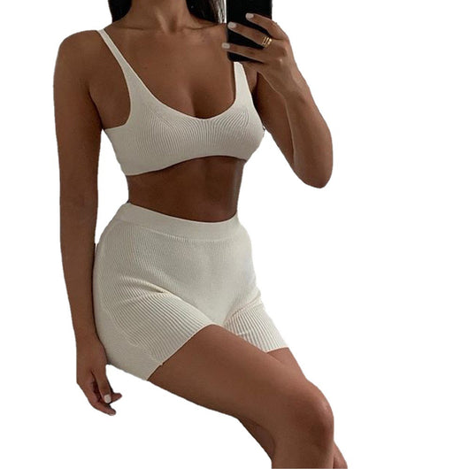 Conjunto de Punto Espalda Descubierta para Mujer