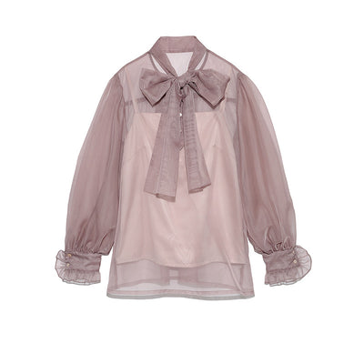 Moño Transparente de Tul Elegante - Accesorio Chiffon Sofisticado - Image 10