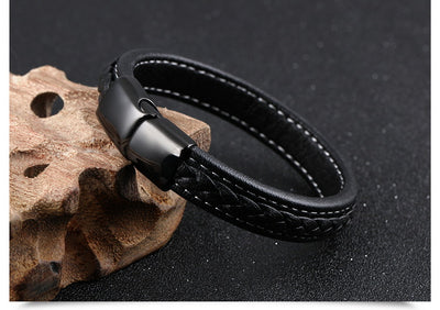 Pulsera de Acero Titanio Negro de Alta Resistencia - Image 11