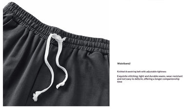 Pantalones de Chándal Holgados de Algodón para Hombre - Image 16