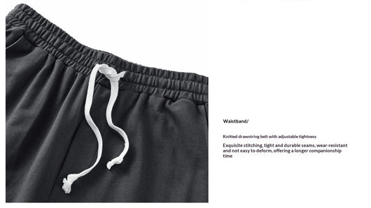 Pantalones de Chándal Holgados de Algodón para Hombre - Image 16