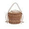 Bolso Bandolera Estilo Occidental con Cadena de Perlas - Diseño Versátil