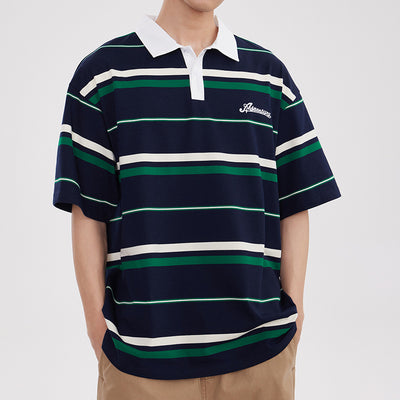 Polo Retro Vintage para Hombre - Estilo Clásico de Verano - Image 2