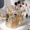 Organizador de Cosméticos y Accesorios de Baño con Estantes Dobles