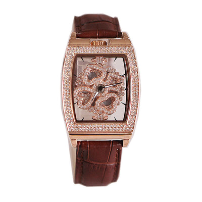 Reloj Elegante para Mujer Resistente al Agua con Diamantes y Flores - Image 31
