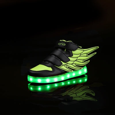 Zapatos LED Infantiles con Alas Luminosas y Carga USB - Image 10