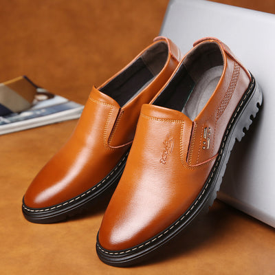 Zapatos Casuales de Cuero Genuino para Hombre Primavera Otoño Transpirables - Image 11