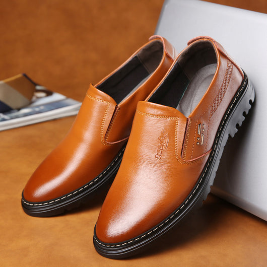 Zapatos Casuales de Cuero Genuino para Hombre Primavera Otoño Transpirables - Image 11