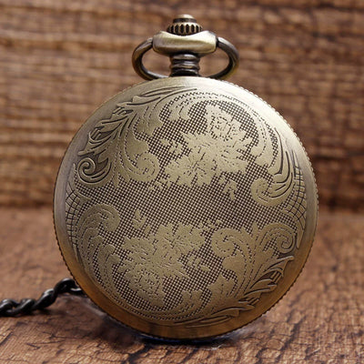 Reloj de Bolsillo Retro Clásico con Calavera de Cerámica Talla Grande - Image 3