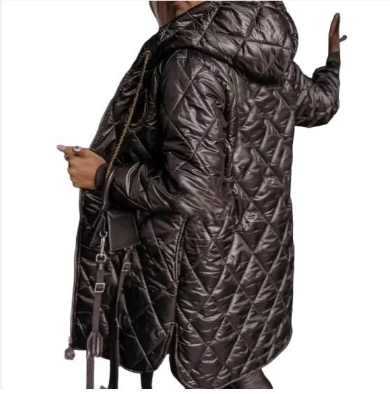Chaqueta de Algodón Oversize con Cierre de Cremallera - Image 6