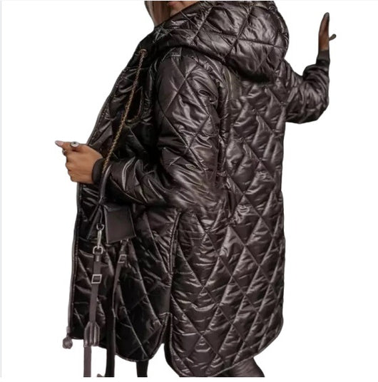 Chaqueta de Algodón Oversize con Cierre de Cremallera - Image 6