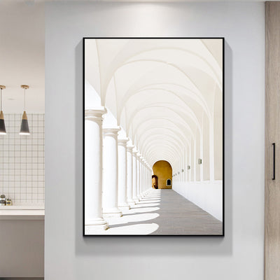 Póster de Arquitectura Moderna en Blanco y Negro - Image 25