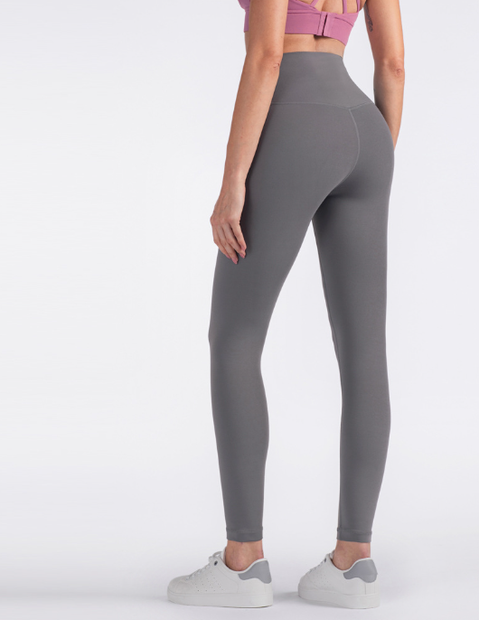 Pantalones Yoga Cintura Alta Levanta Glúteos Nude Piel Sensible - Image 24