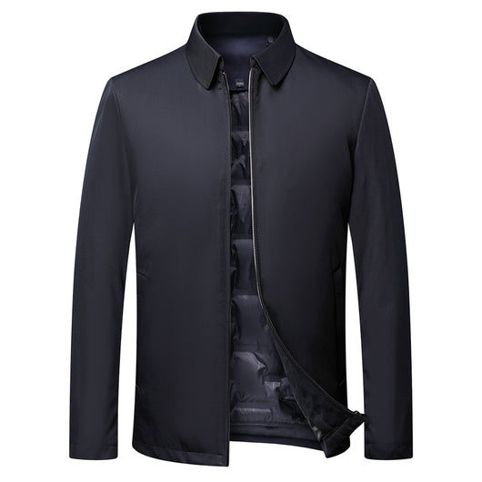 Chaqueta de Plumas Gruesa y Cálida para Hombre - Image 2