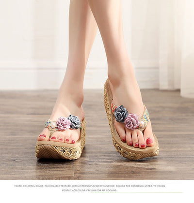 Sandalias Plataforma Bohemias para Playa - Chanclas Cómodas para Mujer - Image 13