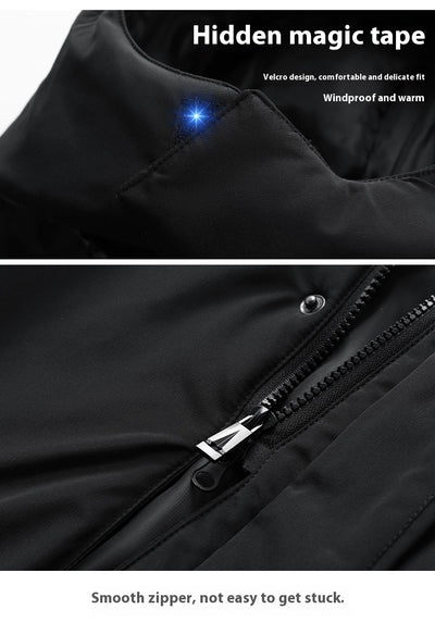Chaqueta Impermeable Térmica de Algodón Grueso para Actividades al Aire Libre - Image 33