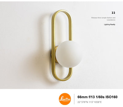 Lámpara de Pared Minimalista para Dormitorio y Pasillo - Image 14