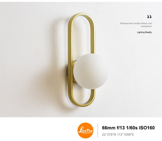 Lámpara de Pared Minimalista para Dormitorio y Pasillo - Image 14