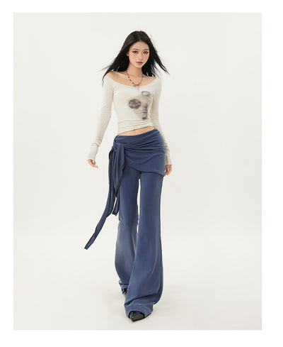 Pantalones Acampanados Cintura Baja Slim Fit - Image 13
