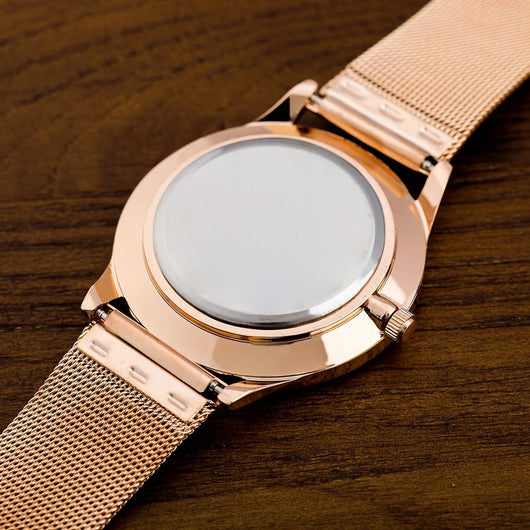 Reloj de Hombre Elegante Minimalista con Malla Metálica Ultra Delgado - Image 9