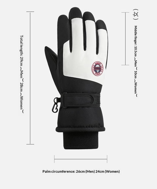 Guantes Térmicos para Esquí con Forro Polar y Pantalla Táctil - Image 9