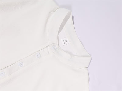 Camiseta Henley Manga Corta Suelta para Hombre - Estilo Casual - Image 15