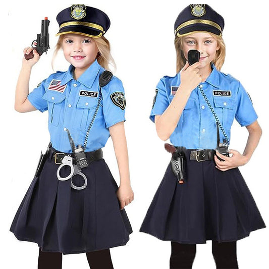 Disfraz Infantil de Policía con Accesorios Completos