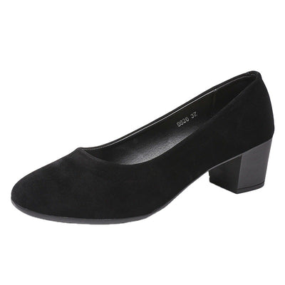 Zapatos Ejecutivos de Gamuza Suave para Mujer - Comodidad Profesional - Image 9