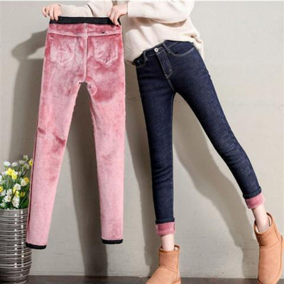 Pantalones Térmicos Ajustados para Mujer - Algodón Cálido y Ligero - Image 10