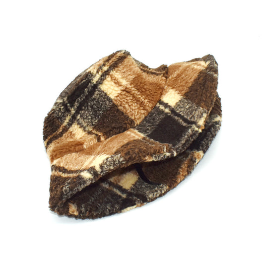 Gorro Tipo Pescador de Cuadros Cálido para Mujer - Image 18