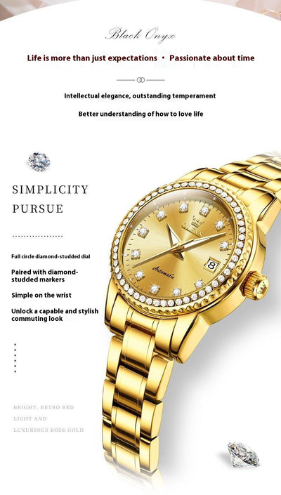 Reloj Mecánico Impermeable Versátil para Mujer - Image 14