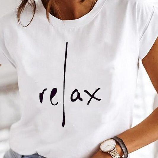Playera Casual para Mujer con Impresión Digital 3D