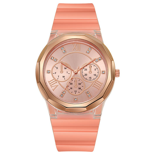 Reloj de Moda para Mujer Makaron Ins con Correa de Silicona - Image 5