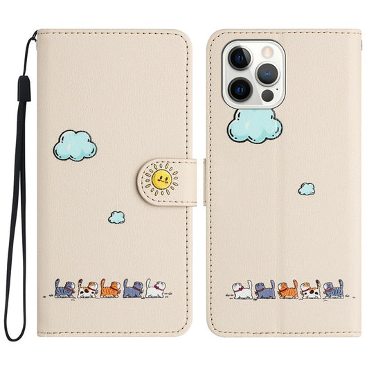 Cartera Flip con Diseño de Caricaturas Pintadas - Image 10