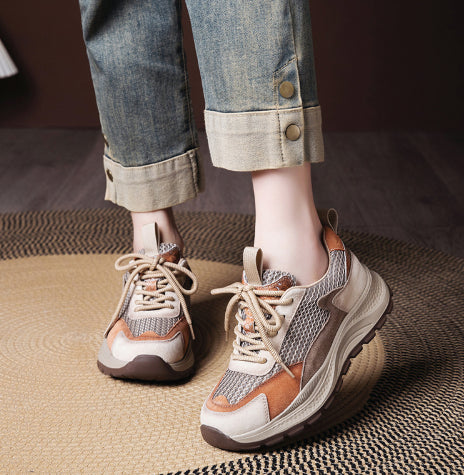 Tenis Retro Casual de Suela Suave para Mujer - Image 10