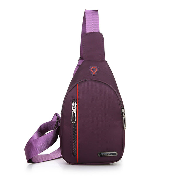 Bolsa Pecho Impermeable Nylon - Mensajero Casual para Hombre