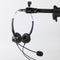 Auriculares Ajustables con Micrófono Silenciable Binaurales