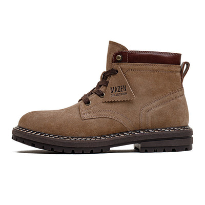 Bota Retro Americana para Hombre - Caña Media en Cuero - Image 6
