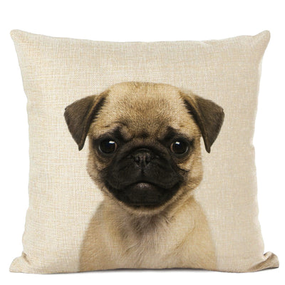 Funda de Almohada Lino con Diseño Animal - Loro y Venado - Image 17