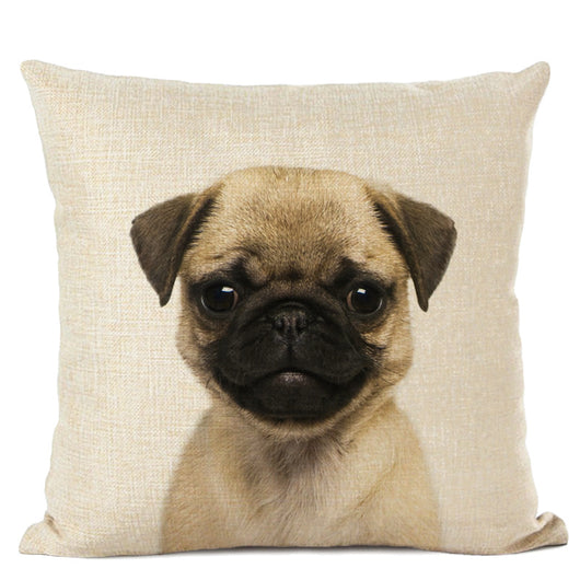 Funda de Almohada Lino con Diseño Animal - Loro y Venado - Image 17