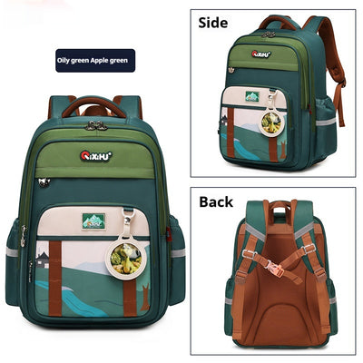 Mochila Escolar de Gran Capacidad Ligera y Resistente para Primaria - Image 2
