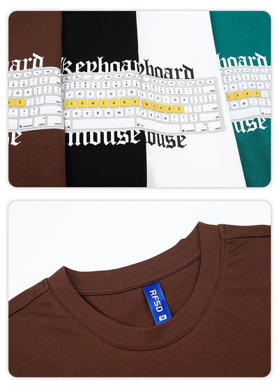 Playera Unisex Estampado Digital Teclado - Manga Corta - Image 17