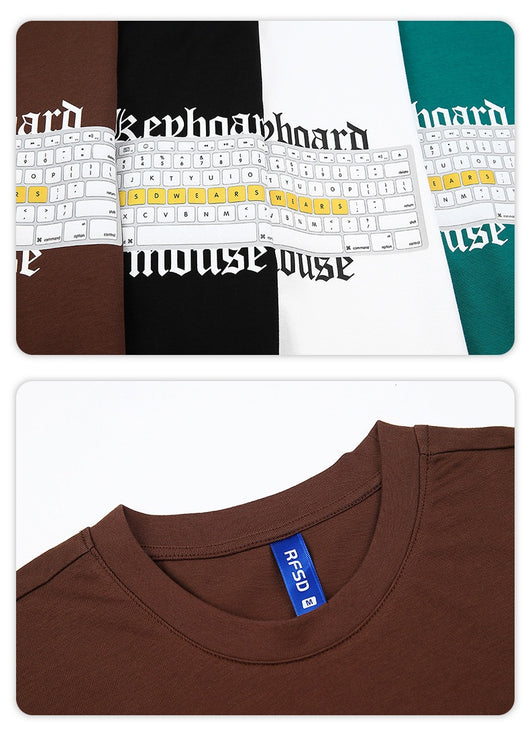 Playera Unisex Estampado Digital Teclado - Manga Corta - Image 17